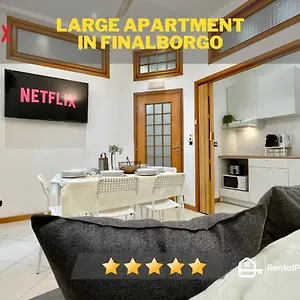 Finalborgo Outdoor&sea, Three-room Flat W/wifi Finale Ligure